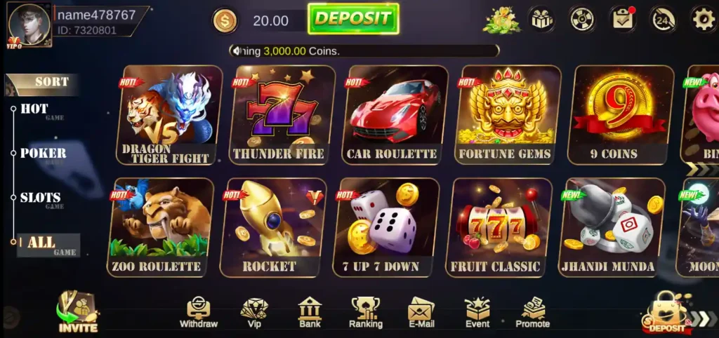 TG Slot Game